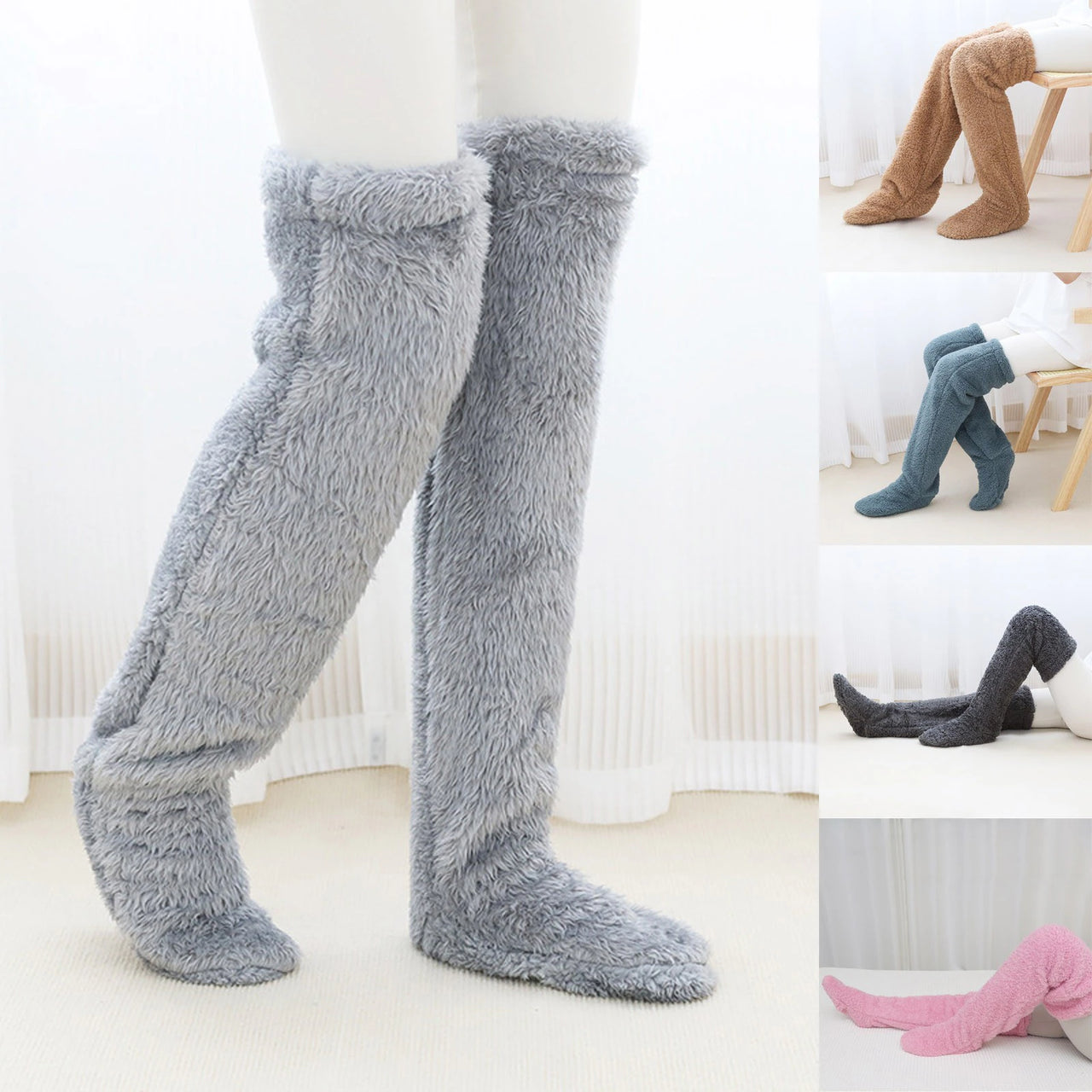 🌲 Früher Weihnachtsverkauf 🎁 Lange Socken von PlushWarmth