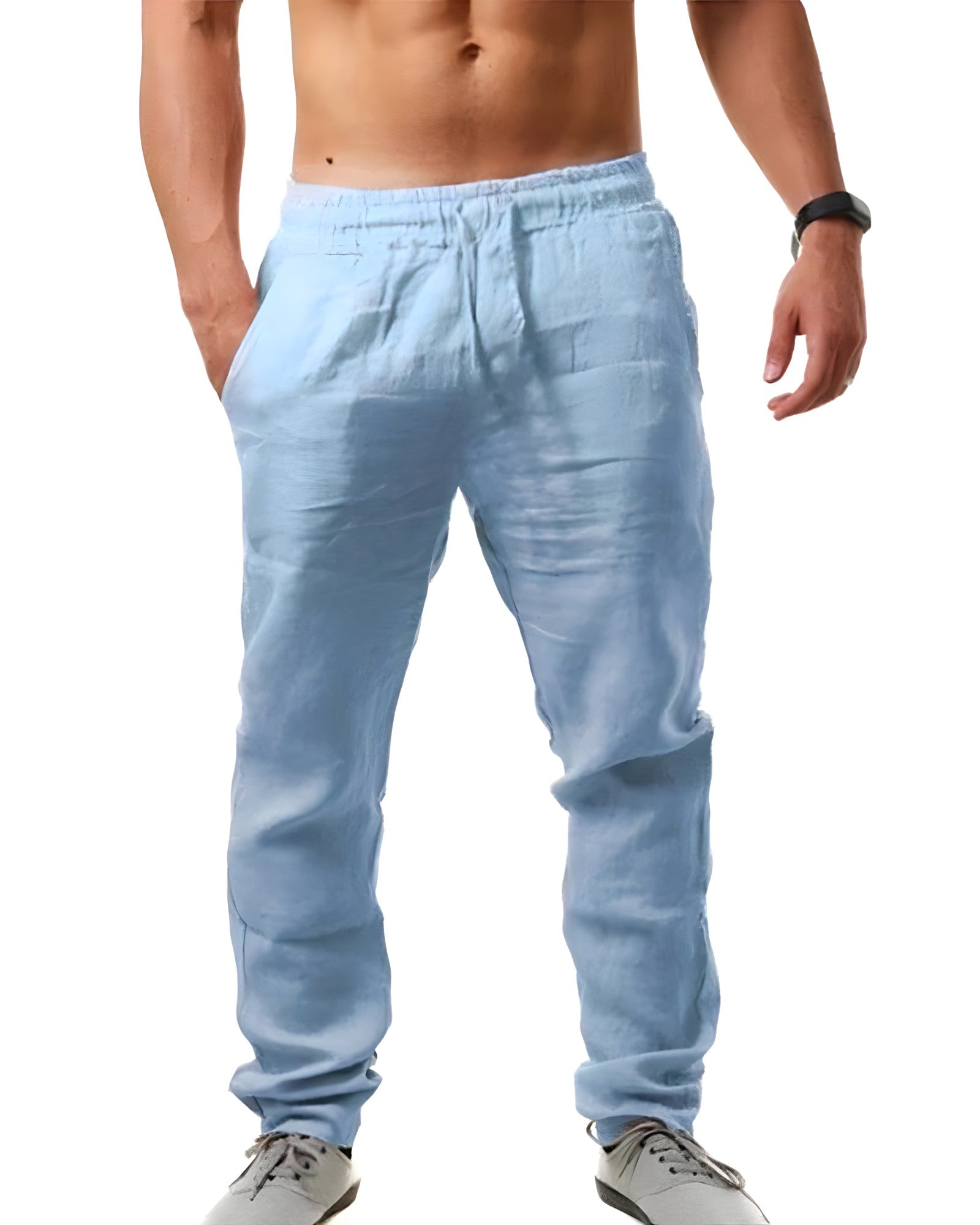 Olivier - Casual linen trousers for men