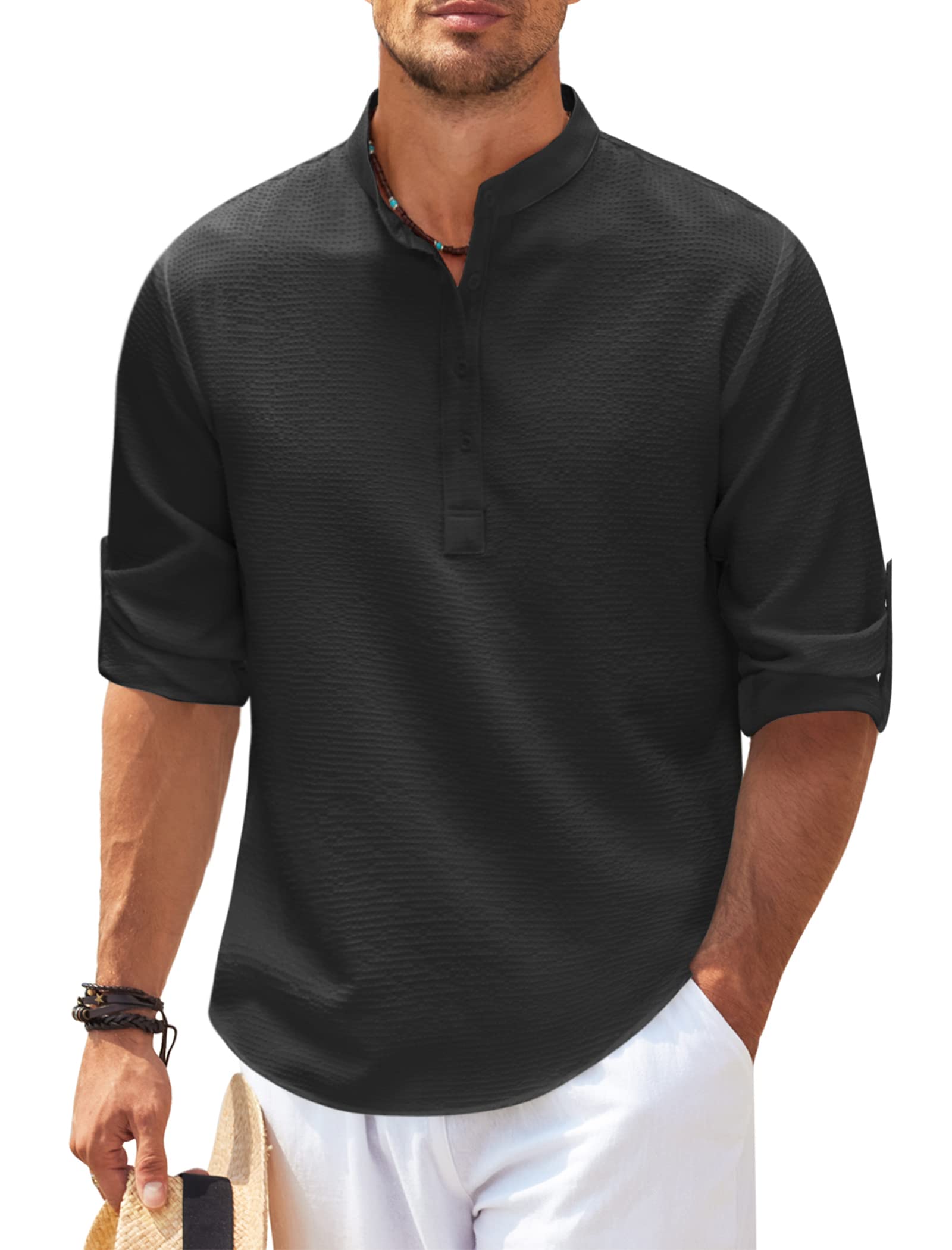 Mathieu - Ultra Comfort Langarmhemd für Männer