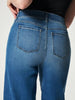 Laden Sie das Bild in den Galerie-Viewer, Ghislaine - Pull-On Jeans mit Weitem Bein