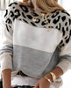 Hilaire leopard print sweater
