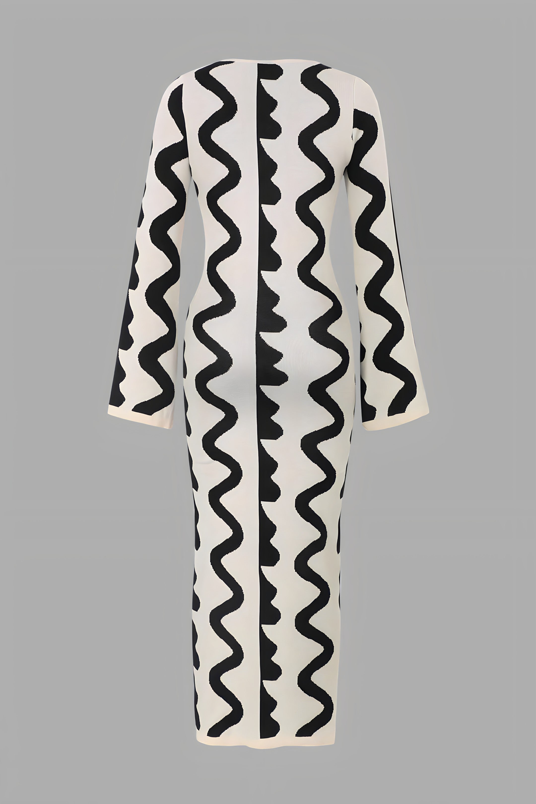 Aceline - Long knitted dress